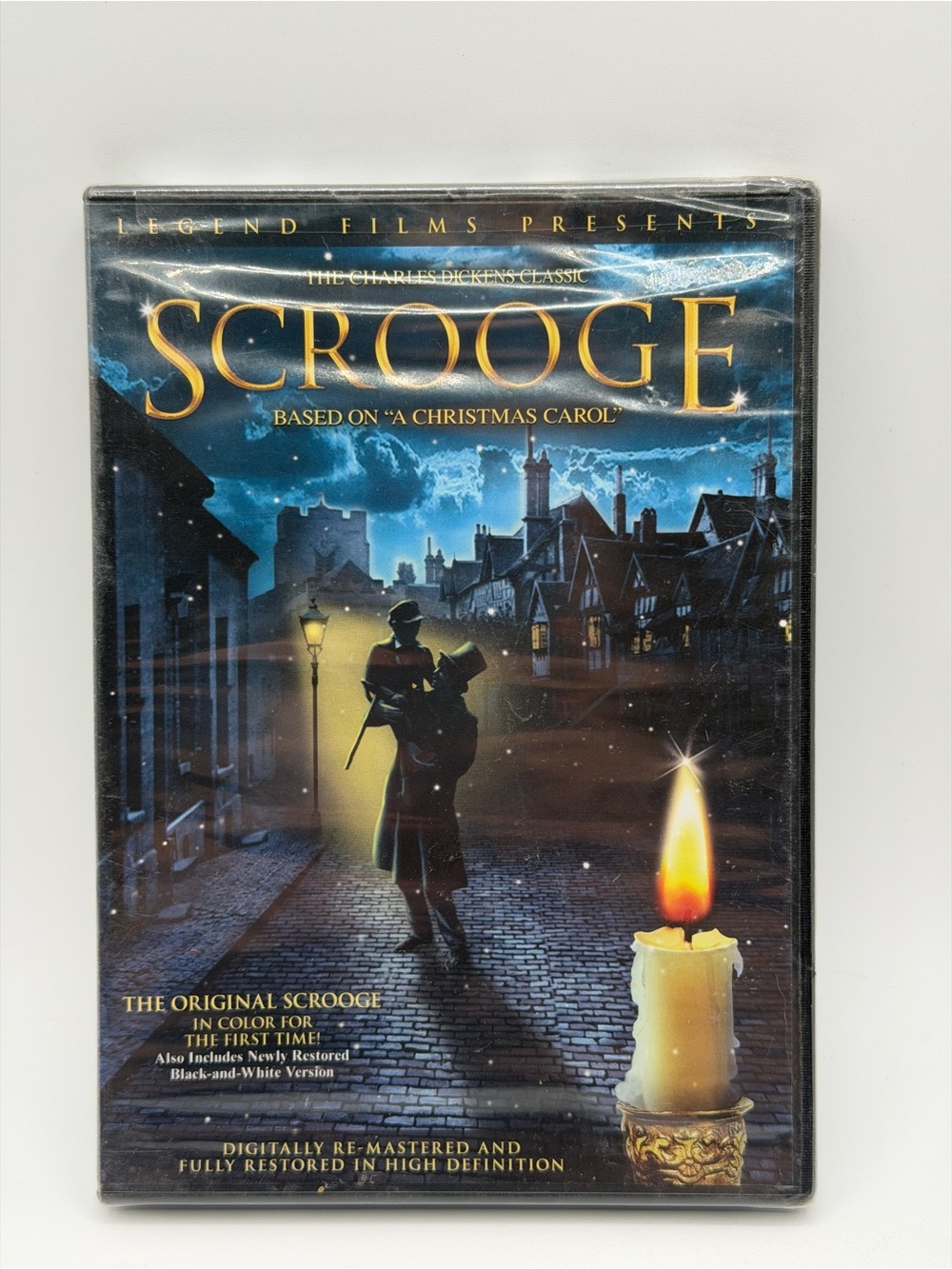 Charles Dickens Classic Scrooge (DVD, 1935, 2007) Full Screen - Black & White